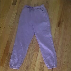 Lavender Jogger Sweatpants